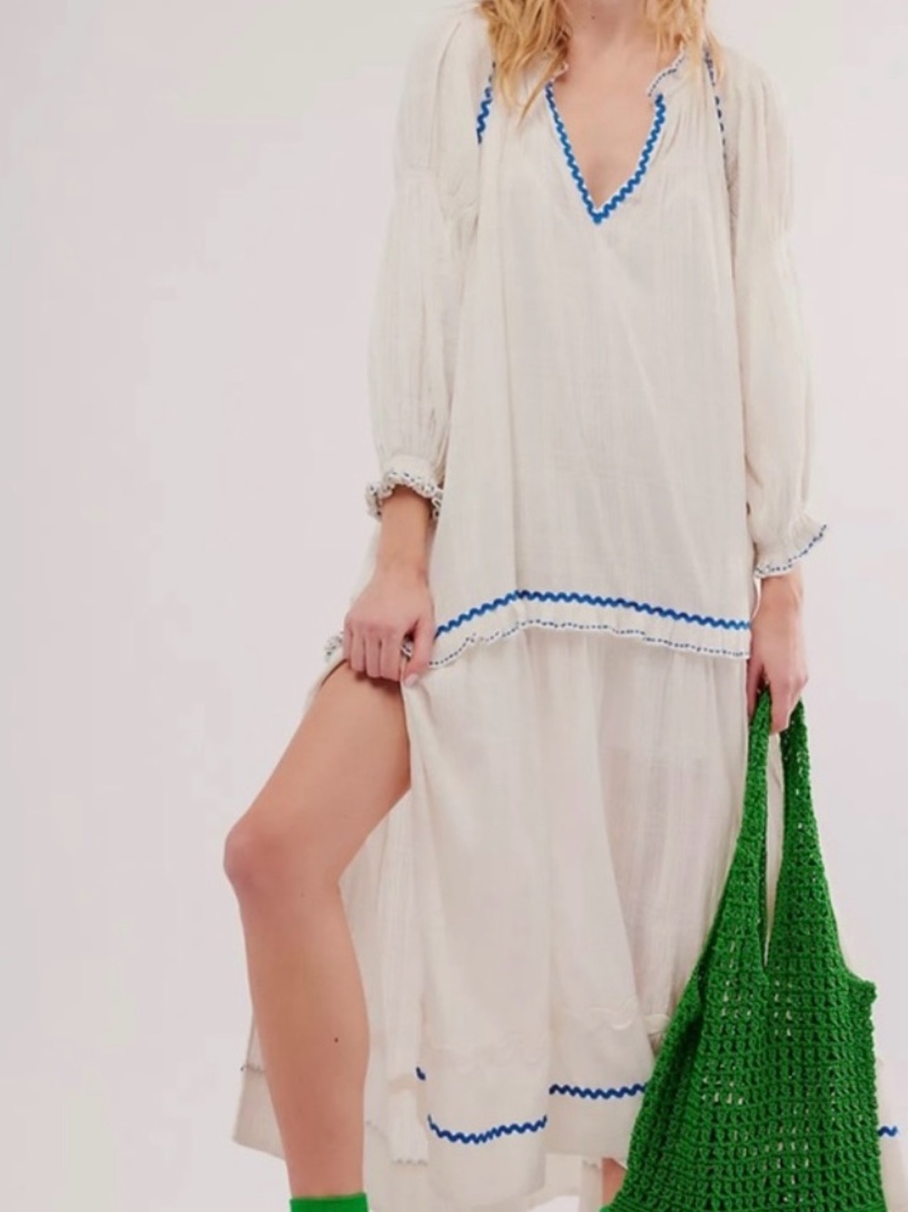 Free People take me later midi dress
